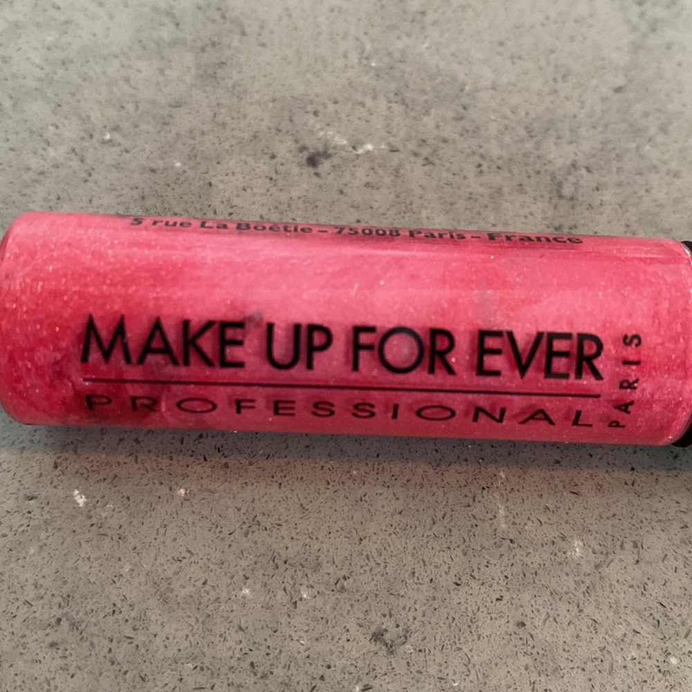 Makeup Forever Fascinating Lip Gloss #3 Sparkly Red